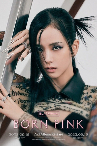 Imagen 2 de 2 de Álbum Blackpink Born Pink Digipack Jisoo Ver Kpop