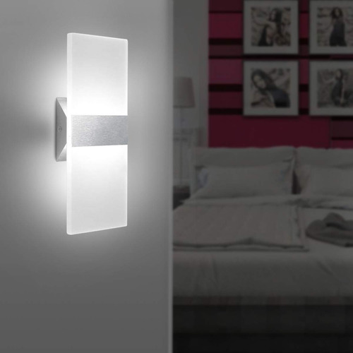 Lámpara De Pared Led Moderna 12 W Con Foco