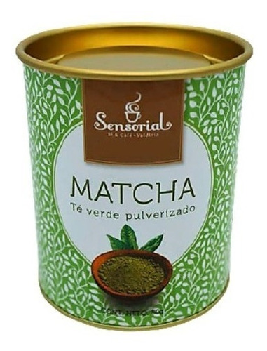 Té Matcha Sensorial De Valdivia Tarro 80gr