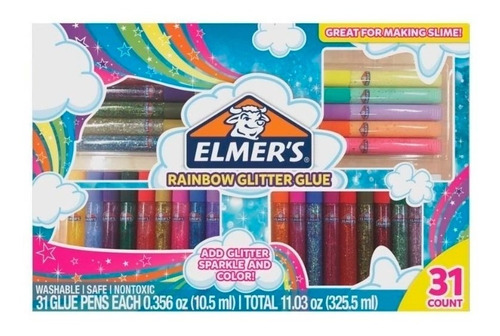 Elmer's Rainbow Glitter- Setx31
