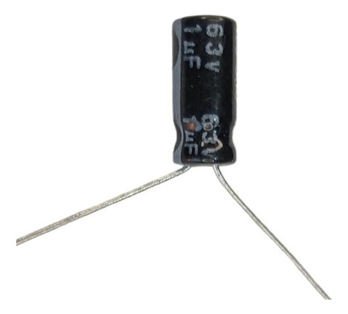 Pack 25 Piezas Capacitor Electrolitico 1uf 63v