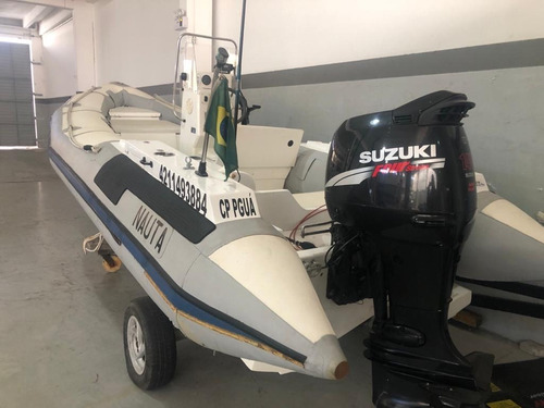 Imagem 5 de 5 de Lancha Nauta 610 Inflavel 2004 - Motor Suzuki 2.0 140hp