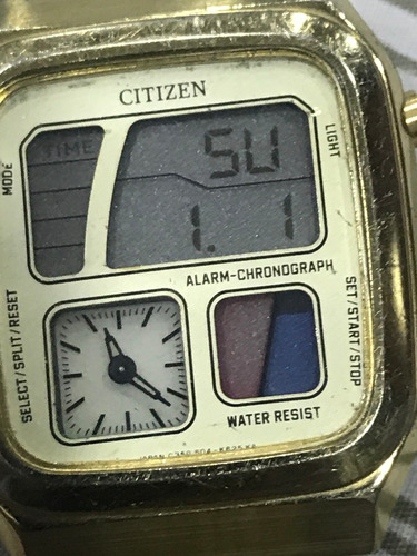Citizen Ana Digi Temp ( Raro)