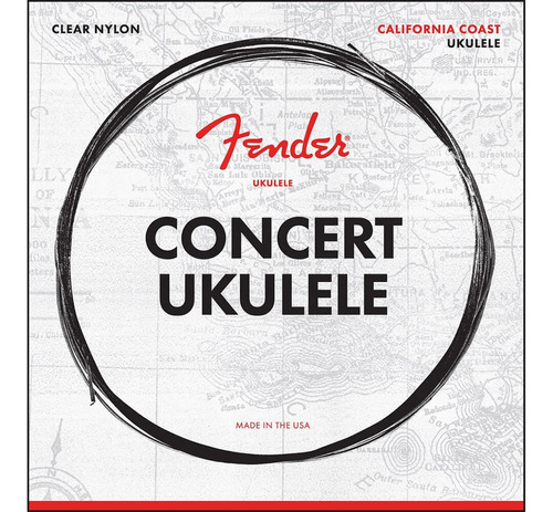 Fender Cuerdas Ukelele Concierto