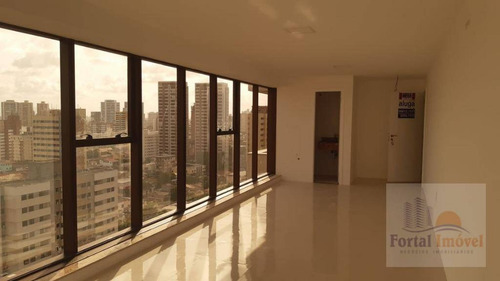 Imagem 3 de 10 de Sala Para Alugar No Scoopa Platinum, Na Aldeota, Vista Sensacional, - Sa0018