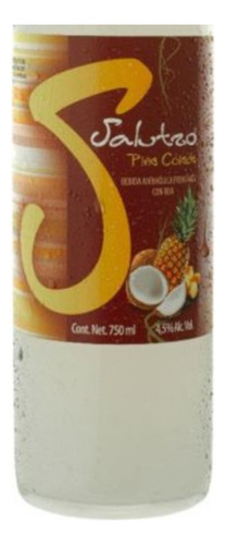 Pack De 12 Licor Salutzo Piña Colada 750 Ml