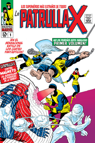 Libro Biblioteca Marvel La Patrulla-x 1. 1963-64: The X-m...