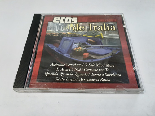 Ecos De Italia, Mario Colombo - Cd 2000 Nacional Ex 8/10