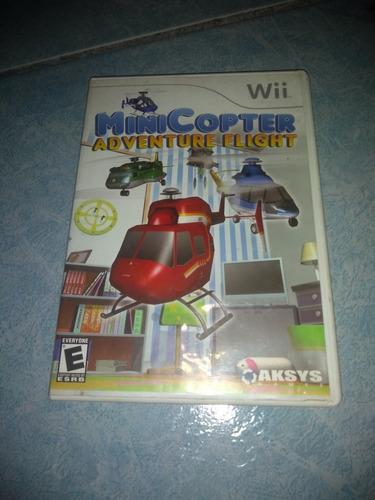 Nintendo Wii Wiiu Video Juego Minicopter Adventure Flight