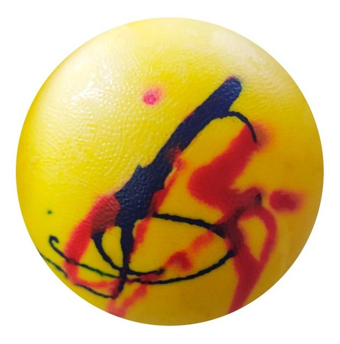 Pelota Juguete Mascota Grande Dura Colores Salpicon Xl 