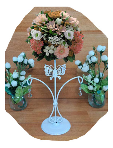 17 Unidades De  Porta Vela- Candelabro- Evento - Mariposa 