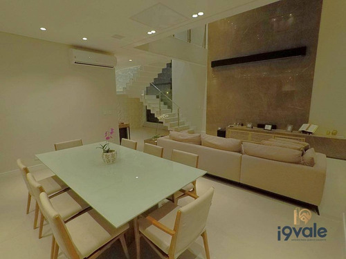 Casa Luxuosa À Venda Condomínio Alphaville 4 Dormitórios, Automatizada, Piscina No Alphaville Sjcampos-sp - Ca1111