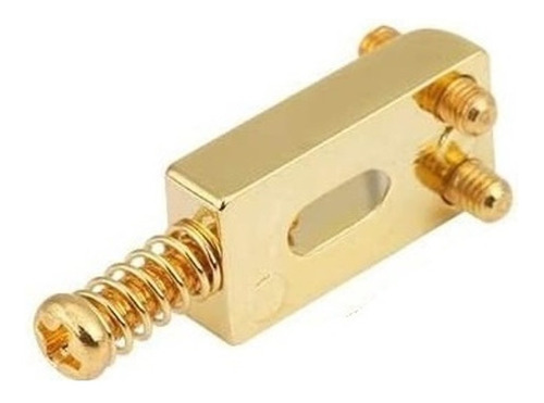 Carrinho Saddle Ponte Guitarra Stratocaster Padrão Dourado