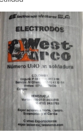 Electrodos Hierro Colado Níquel  De 1/8 Y De 5/32