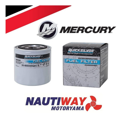 Filtro Combustível Separador Água Mercruiser Mercury 