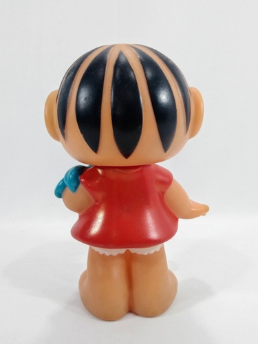 Boneca Mônica Com Sansão Abekas Antiga 18cm (Usado)