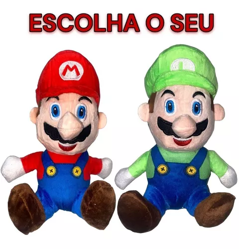 Super Mário Bros E Luigi Pelucia Musical O Filme Lançamento