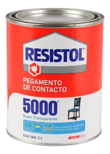 Resistol 5000 Super Transparente 1 Litro