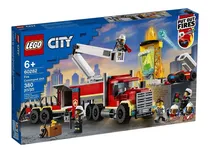 Comprar Lego City 60282 Unid Comando Camión Bombero 380pz 1012002200