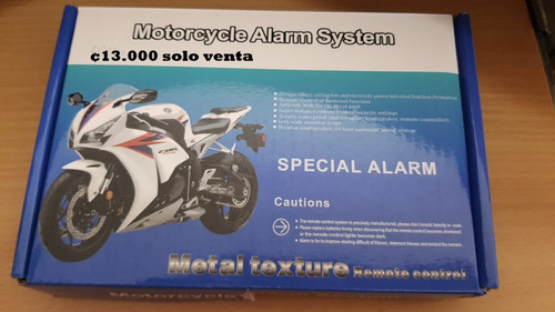 Cuida Tu Moto Con Esta Alarma, Precio De Venta No Instalamos