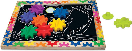 Melissa & Doug Juego De Habilidades Ajustando Engranes