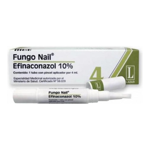 Fungo Nail® Tubo Pincel Aplicador Uñas X 4 Ml