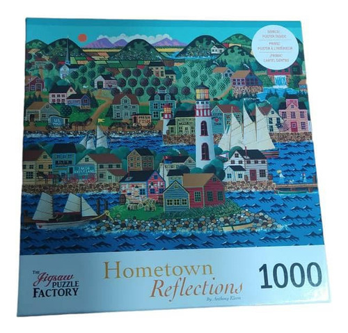 Rompecabezas 1000 Piezas De Gran Calidad Puzzle Hometown