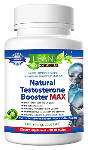 Lean Nutraceuticals Testosterone Booster For Men Over 50, M.
