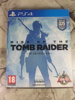 Juego Rise Of The Tomb Raider 20 Aniversario Ps4 Usado