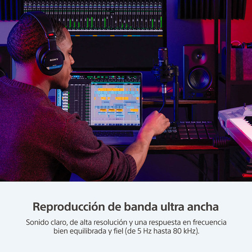 Auriculares Profesionales Para Estudio Sony Mdr-m1