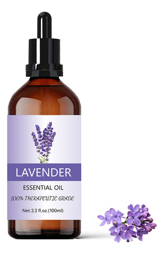 Aceite Esencial De Aromaterapia 100% Puro 100ml Spa Lavanda