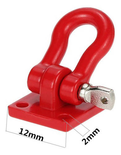 4pcs Rc Car Tow Hook Para Hsp Axial Scx10 D90 Car Truck