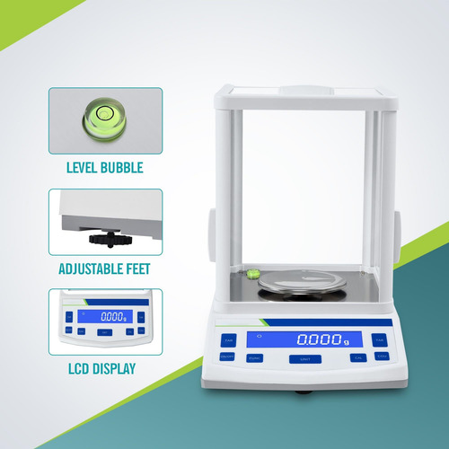 Balanza De Laboratorio Balanza De Alta Precisión 0.001gx300g