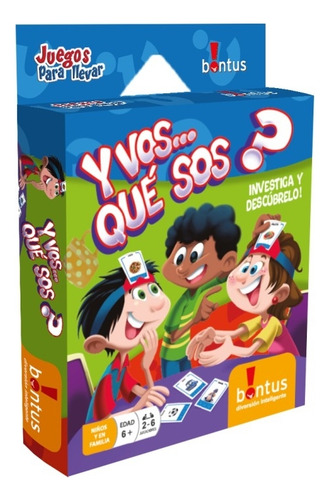 Y Vos Que Sos? Juego De Cartas Adivinar Bontus Abracadabra