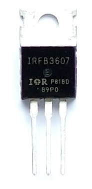Transistor Irfb3607pbf Irfb3607 75v 80a To-220- 4 Unidades