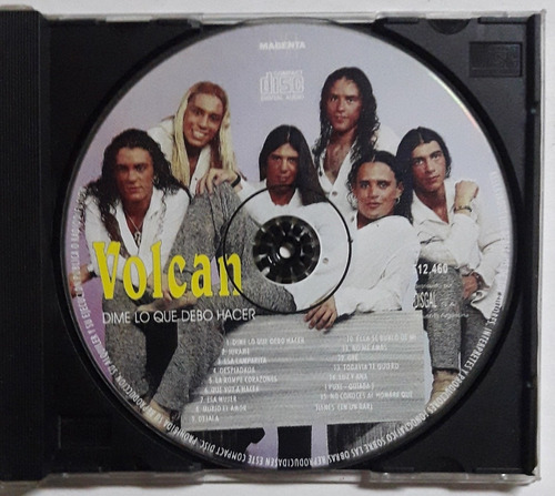 Volcan Cd Dime Lo Que Debo Hacer (sin Carátulas) Cumbia 