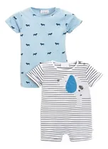Comprar Romper Mameluco Bebes 12-18 Meses Set X2 Blue Dog Next Uk