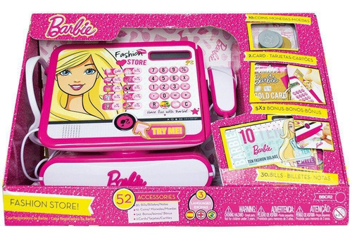 Caixa Registradora Infantil Barbie Luxo - Fun Bonellihq V20