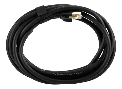 Cable Lan Cat8 Ethernet Rj45 Rojo Redondo Cable De Conexión