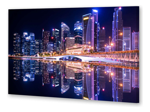 Cuadro Canvas Grandes Cudades Del Mundo Singapur