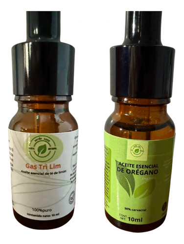 Aceite De Orégano De 10 Ml Aceite De Té De Limón 10 Ml