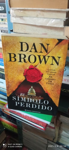 Libro El Símbolo Perdido. Dan Brown