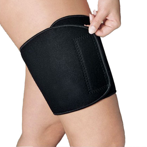 Imagem 4 de 5 de Coxal Ajustável Em Neoprene Coxa Coxeira Alivia Dor Reforçad