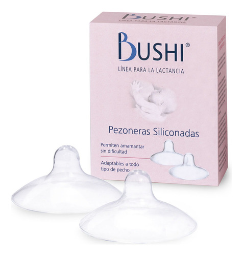 Pezoneras Bushi Siliconadas X 2 Unidades