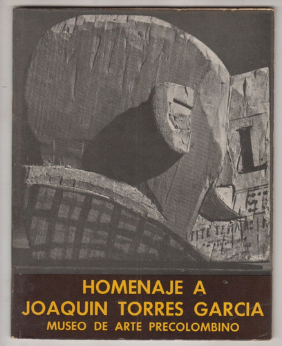 1974 Arte Homenaje A Torres Garcia Catalogo Coleccion Mato 