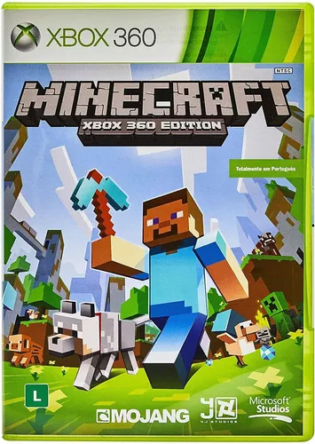 Jogo Minecraft Para Xbox 360 Mídia Física Novo Lacrado Nf