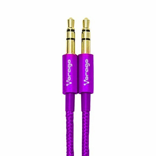 Vorago Cable Auxiliar Audio 3.5mm Celular Mp3 Cab-115 Morado