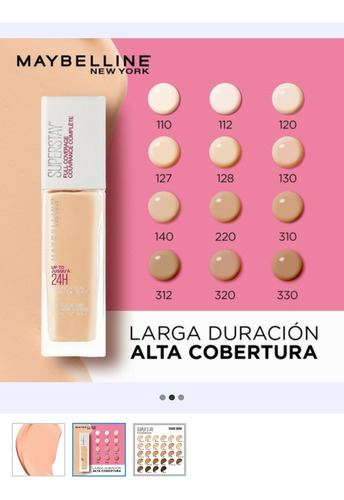 Base De Maquillaje Superstay Maybelline Natural Ivory 112 | MercadoLibre Base De Maquillaje Superstay Maybelline Natural Ivory 112 | MercadoLibre