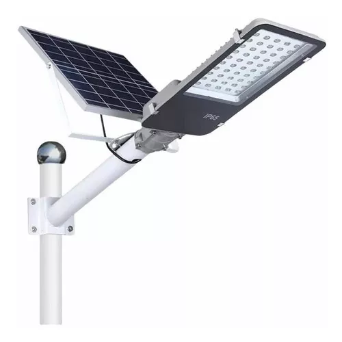 Lampara Luminaria Led Solar Alumbra Público 200w + Control