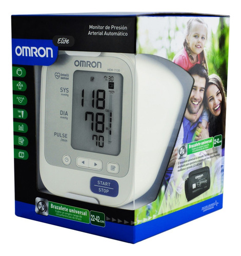 Imagen 5 de 6 de Tensiometro Presion Arterial Omron Hem-7130 Brazo